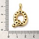 Латунные микро проложить кубического циркония подвески KK-E061-03G-17-3