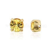 Preciosa® maxima crystal в пришивной чашке X-PRC-SS12-10020-G