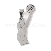 Подвески из нержавеющей стали 201 STAS-A094-05D-P