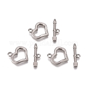 Застежки-тоглы из нержавеющей стали марки 304 STAS-L247-002P
