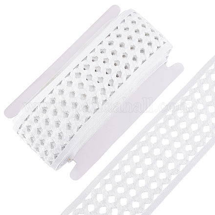 10 ярд полиэстеровой эластичной широкой тесьмы DIY-FG0006-44A-1