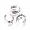 Tarnish Resistant 304 Stainless Steel Open Quick Link Connectors, Linking Rings, Stainless Steel Color, 13x12x4mm