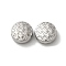 Non-Tarnish 304 Stainless Steel Beads, Flat Round, Stainless Steel Color, 9.5x4mm, Hole: 1.6mm