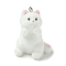 Flocking Resin Pendants, with Platinum Plated Iron Loops, Cat Shape, 33x25.5x22mm, Hole: 1.8mm