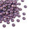 Preciosa® Crystal Hotfix Flatback Stones, Czech Crystal, Round(438 11 612 Chaton Rose VIVA 12 ®), 21110 Amethyst Opal, SS10(2.7~2.9mm)