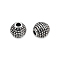 Tibetan Style Alloy Beads, Cadmium Free & Lead Free, Round, Antique Silver, 5.5mm, Hole: 1.6mm, about 2080pcs/1000g