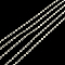 Iron Cable Chains, Unwelded, with Spool, Flat Oval, Silver Color Plated, 3x2x0.4mm, about 32.8 Feet(10m)/roll