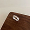 Brass Adjustable Cuff Rings, Heart Themes, Platinum, Inner Diameter: 15~20mm