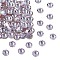 Preciosa® MAXIMA Crystal No Hotfix Flatback Stones, Czech Crystal, Dura Foiling, Round(438 11 615 Chaton Rose), 20110 Mesmera, SS16(3.8~4mm)