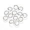 1000Pcs 304 Stainless Steel Jump Rings, Open Jump Rings, for Chainmaille Weaves, Stainless Steel Color, 8x1.2mm, Inner Diameter: 5.5mm