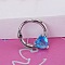 316L Stainless Steel Hoop Nose Rings, Stainless Steel Color, 8mm, Pin: 1.2mm
