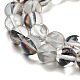 Прозрачные стеклянные бусины X-GLAA-B022-8mm-03-3