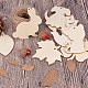 Деревянные подвески и джутовый шпагат DIY-PH0018-13-3