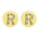 Латунные микропаве из прозрачного кубического циркония KK-T030-LA843-RX3-1