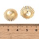 Латунные колпачки бисера KK-O100-15G-3