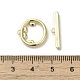 Латуни Переключить застежками KK-C048-08G-3