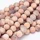 Круглые бусины пряди натуральный Sunstone G-K068-29-6mm-1