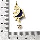 Латунные микро проложить кубического циркония подвески KK-C090-03G-3