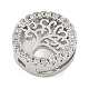Латунный микро pave прозрачный кубик циркония подвески ZIRC-I068-31P-2