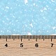 Стеклянные бусины прозрачных цветов SEED-R001-01P-4