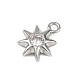 Подвески из латуни с прозрачным фианитом KK-L238-12P-2