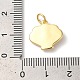Подвески из латуни с эмалью в стойку KK-Z056-35G-02-3