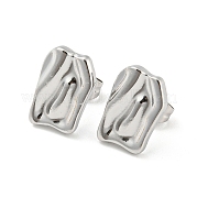 Серьги-гвоздики из нержавеющей стали 304 EJEW-I290-05P