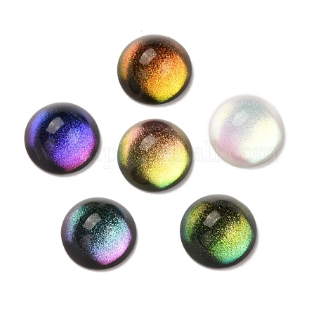 Кабошоны из стекла GGLA-P001-02C-M01-1