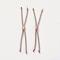 Nylon Twisted Cord Bracelet Making, Slider Bracelet Making, with Brass Findings, Long-Lasting Plated, Cadmium Free & Lead Free, Tree of Life, Linen, Real Rose Gold Plated, 210~220x2mm, Hole: 2mm