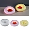 DIY Candle Making, Resin Casting Molds, For UV Resin, Epoxy Resin Craft Making, White, Round, 96x38mm, Inner Diameter: 32x34mm