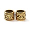 Ion Plating(IP) 304 Stainless Steel Spacer Beads, Large Hole Beads, Manual Polishing, Column, Golden, 10.5x9mm, Hole: 8mm
