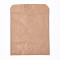Kraft Paper Bags, No Handles, Food Storage Bags, BurlyWood, None Pattern, 18x13cm