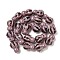 Handmade Lampwork Beads, Octopus, Rosy Brown, 420~432mm, about 20pcs/strand