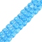 Cat Eye Beads Strands, Faceted, Teardrop, Dark Blue, 10x6mm, Hole: 1mm, about 42pcs/strand, 14.76''(37.5cm)