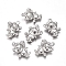 Tarnish Resistant 304 Stainless Steel Pendants, Tiger, Stainless Steel Color, 17x12x4mm, Hole: 1mm