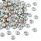 Preciosa® Crystal Hotfix Flatback Stones, Czech Crystal, Round(438 11 612 Chaton Rose VIVA 12 ®), 51000 200 Chrysolite Opal AB, SS8(2.3~2.5mm)