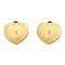 Ion Plating(IP) 201 Stainless Steel Pendant Rhinestone Settings, Heart, Real 18K Gold Plated, Fit For 1.8mm Rhinestone, 16x15.5x3.5mm, Hole: 1.8mm