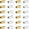 Tibetan Style Alloy Beads, Tube, Lead Free and Cadmium Free, Mixed Color, 11.5x5mm, Hole: 2.5mm, 2 colors, 60pcs/color, 120pcs