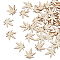 SUPERFINDINGS 60Pcs Wood Earring Blanks DIY Earrings Pendants Blanks Unfinished Wood Blanks Charms Maple Leaves Sublimation Earring Blanks Pendant Bulk for Jewelry Ornaments DIY Making