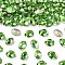 Preciosa® MAXIMA Crystal Fancy Stones, Czech Crystal, 435 12 601 Oval, Dura Foiling, 50520 Peridot, 8x6mm