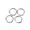 Tarnish Resistant 304 Stainless Steel Jump Rings, Open Jump Rings, Stainless Steel Color, 24 Gauge, 4x0.5mm, Inner Diameter: 3mm