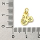 Латунные микропаве прозрачные кубические циркониевые подвески KK-M283-17B-01-3