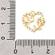 Латунные микро проложить кубического циркония подвески KK-C096-11G-3