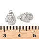 Латунные микро проложить кубического циркония подвески KK-F862-06P-3