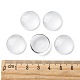 Прозрачные стеклянные кабошоны X-GGLA-R026-18mm-5