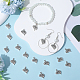 100шт подвески из сплава в тибетском стиле FIND-SC0005-72-3