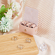 Портативный футляр для хранения сережек из искусственной кожи FIND-WH0152-608-5