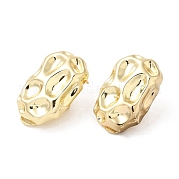 Овальные серьги-гвоздики из латуни EJEW-K248-13G