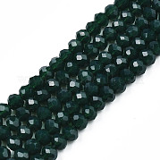 Непрозрачные сплошные цветные стеклянные бусины EGLA-A034-P3mm-D23