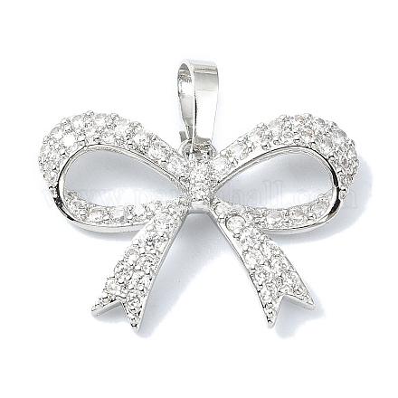 Подвески из кубического циркония с покрытием из латуни KK-M282-27P-1